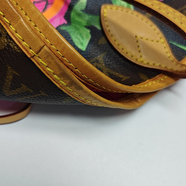 NEVERFULL MM Monogram Coated Canvas Brown