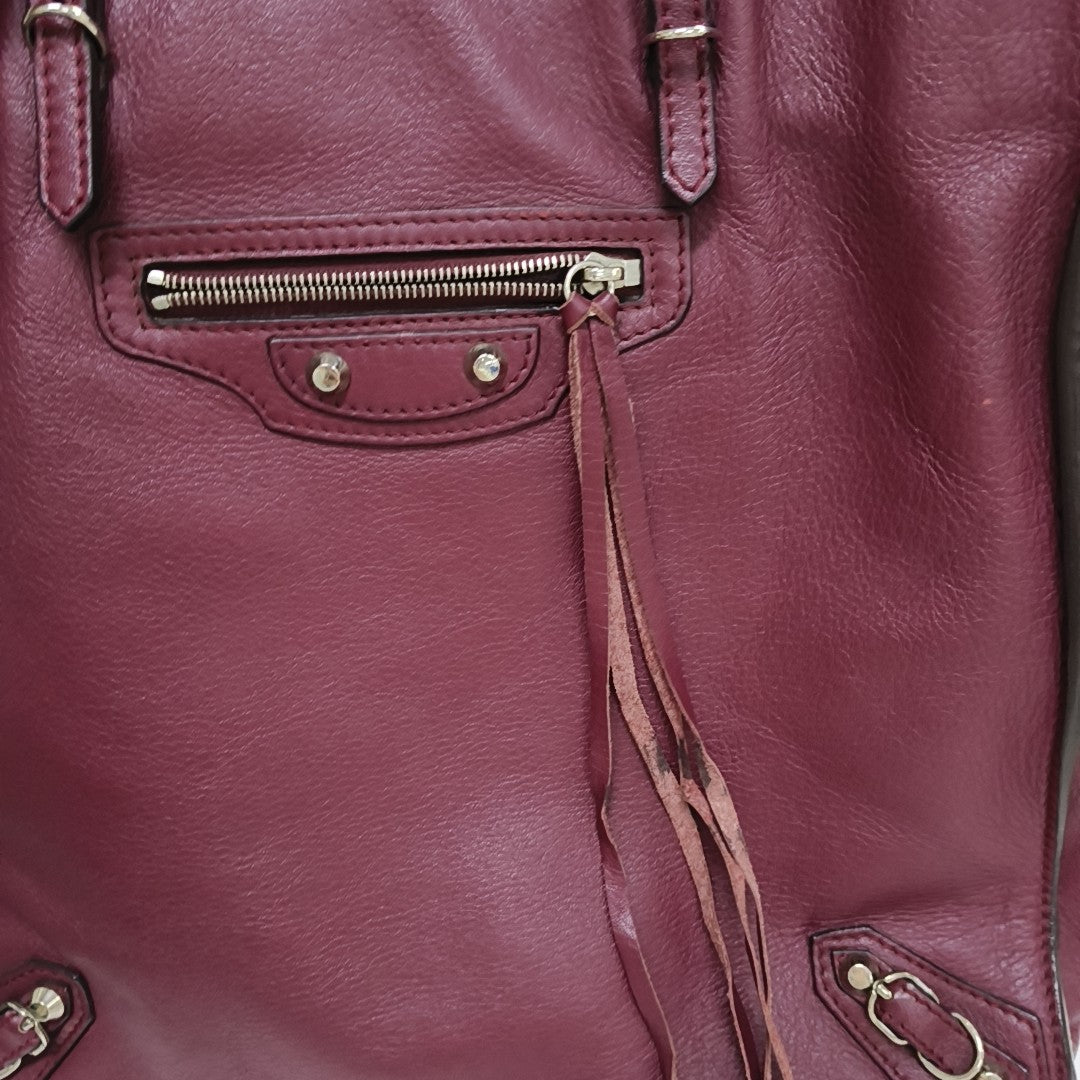 Papier Calfskin Red