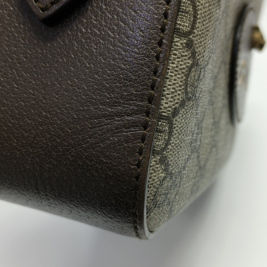 Neo Vintage Monogram Coated Canvas Beige