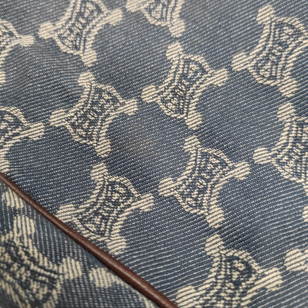 Canvas Shoulder Bag Blue