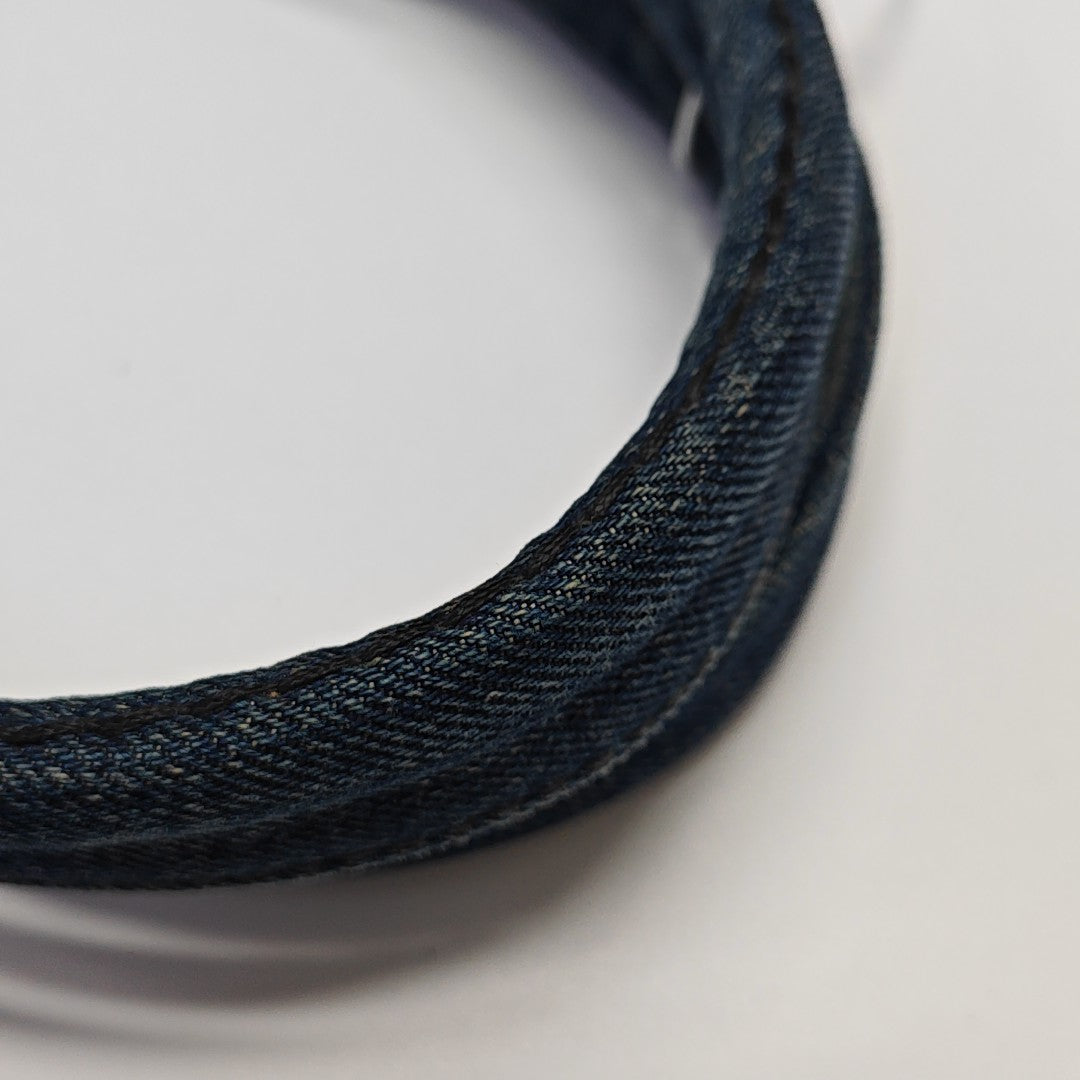 Denim Quilted Denim Blue