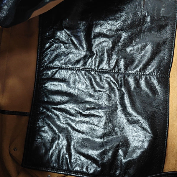Arco Large Calfskin Black