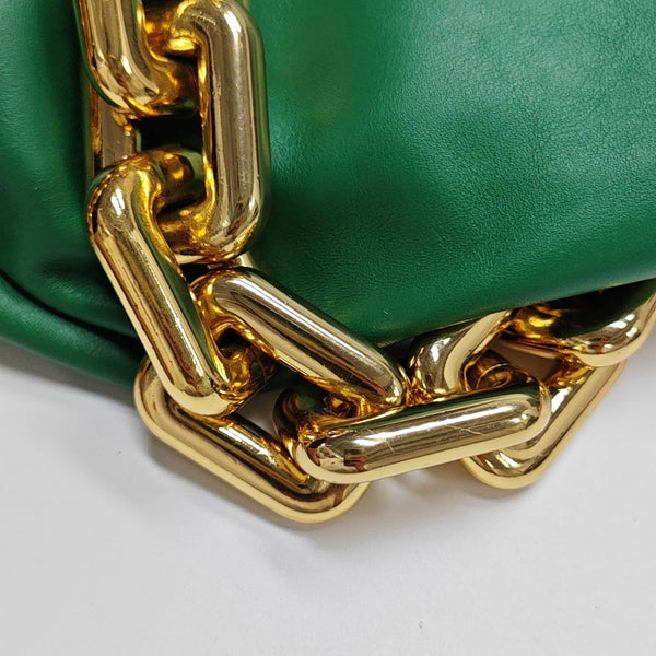 The Pouch Mini Calfskin Green