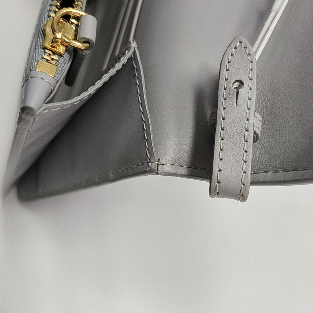 TB Mini Calfskin Blue