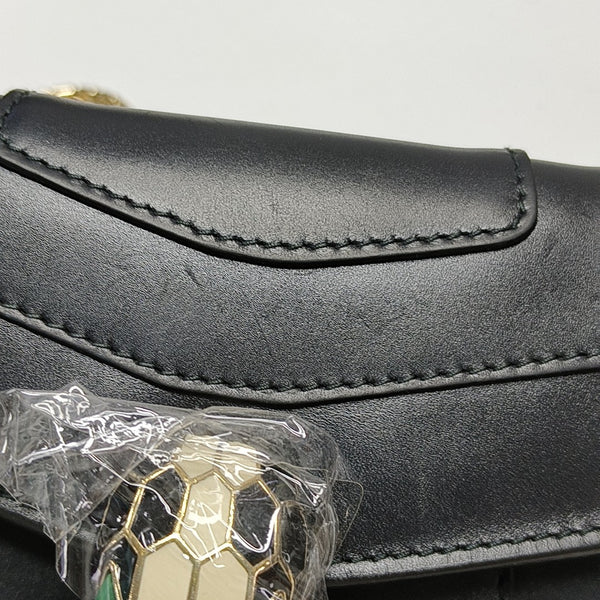 SERPENTI FOREVER Small Calfskin Black