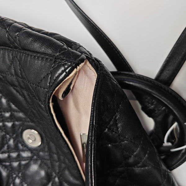Stardust Quilted Lambskin Black