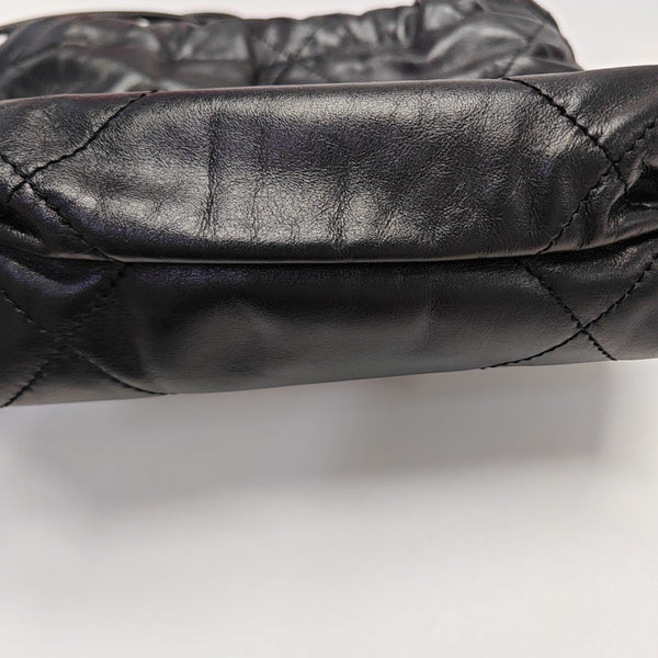 CHANEL 22 Mini Quilted Calfskin Black