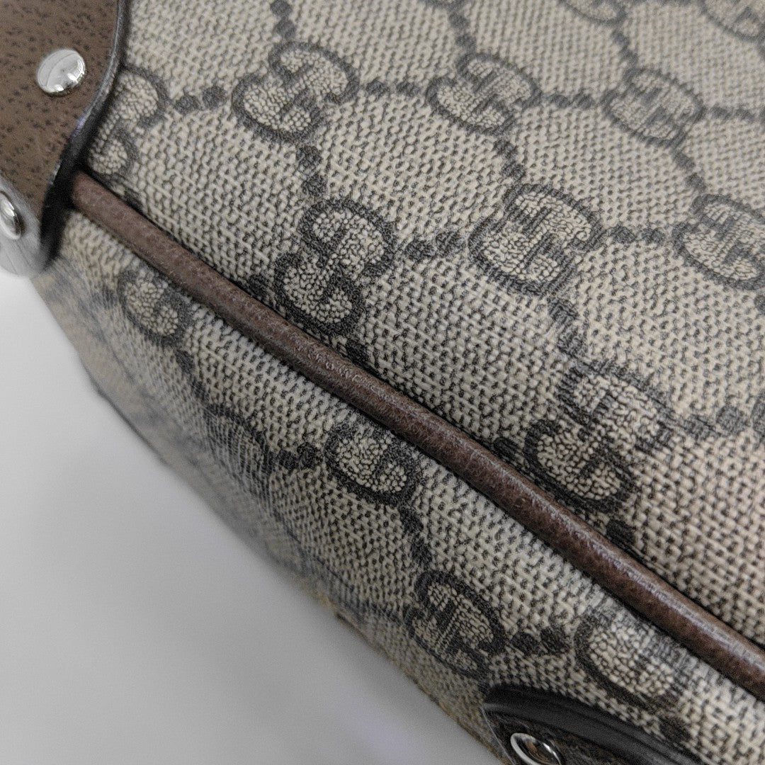 Trunk Monogram Coated Canvas Brown