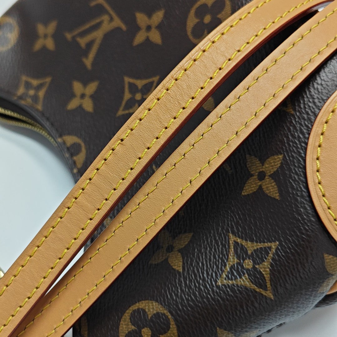 BOULOGNE Nano Monogram Coated Canvas Brown
