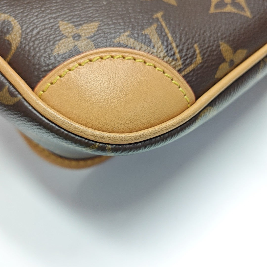 DIANE Monogram Coated Canvas Brown