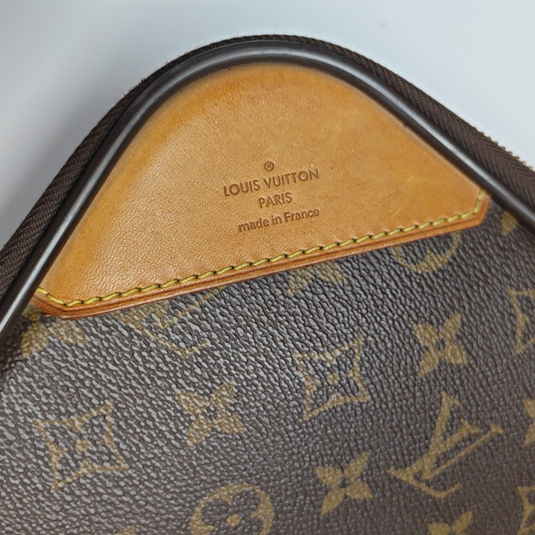 PEGASE 55 Monogram Coated Canvas Brown