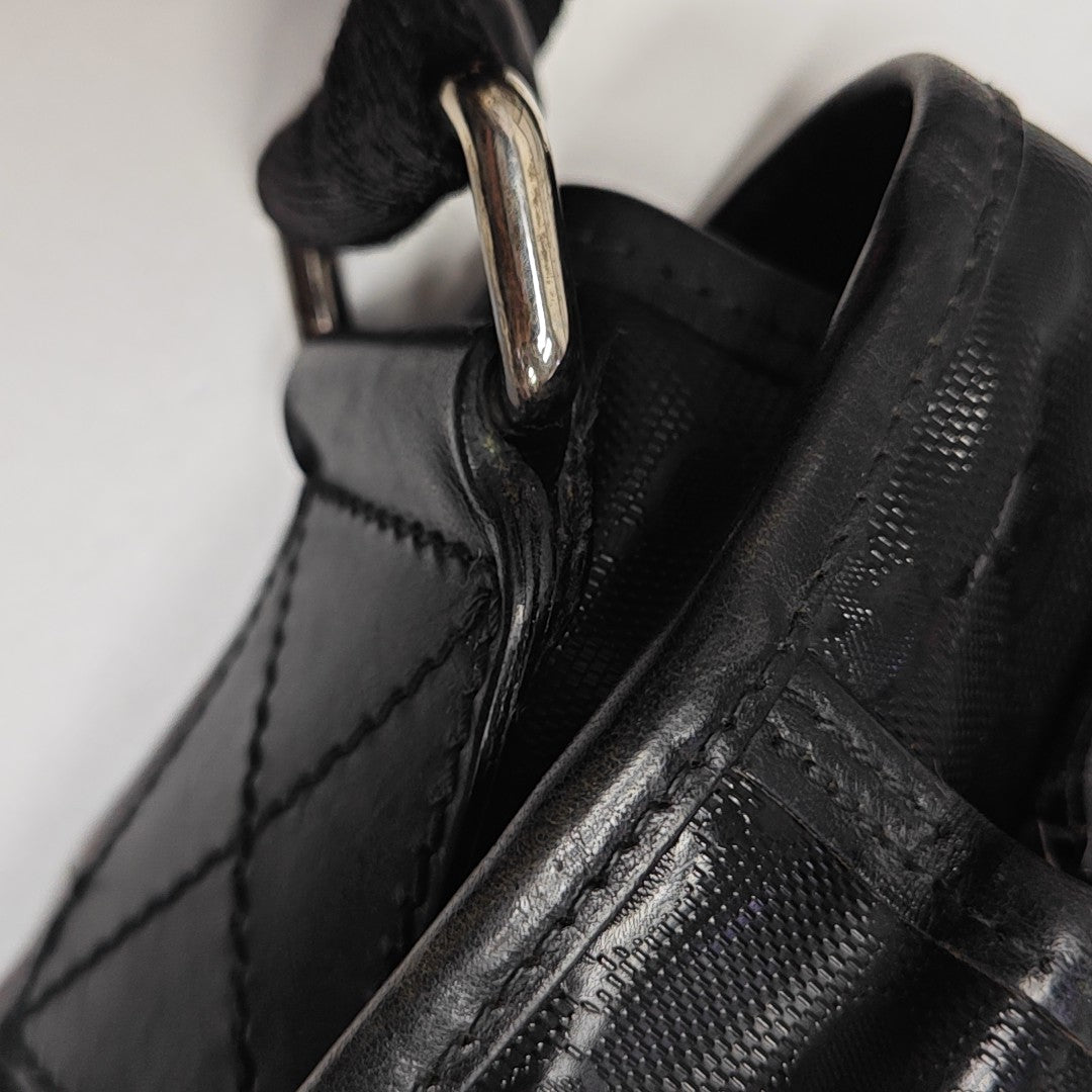GG Imprime Monogram Coated Canvas Black