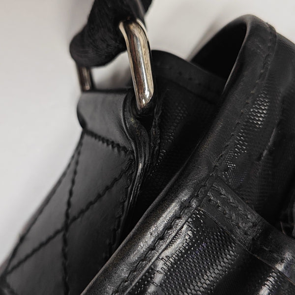 GG Imprime Monogram Coated Canvas Black
