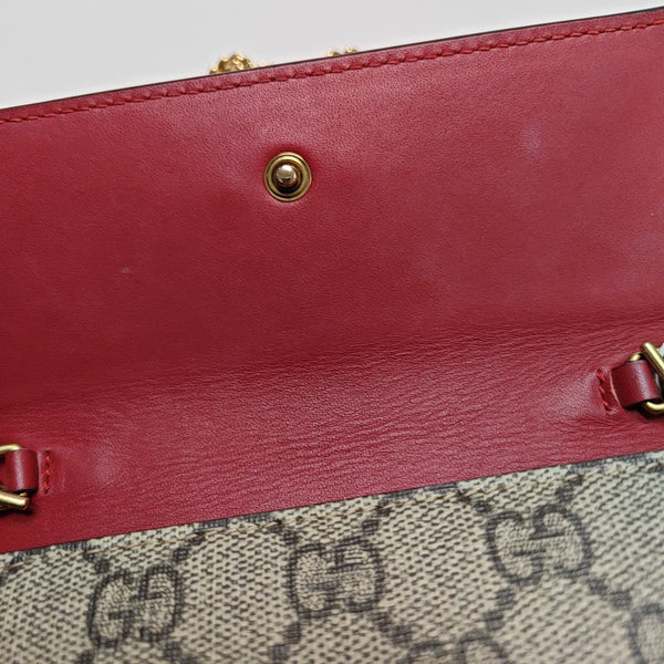 Lona Revestida Beige GG Supreme Mini Monogram