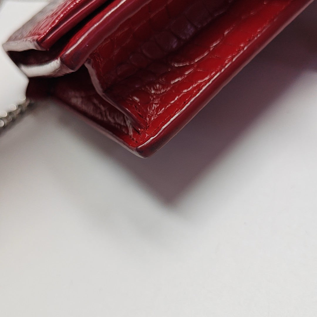 KATE WOC Calfskin Red