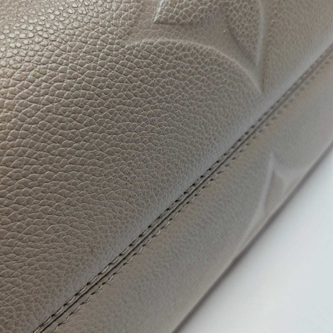 ONTHEGO MM Monogram Calfskin Gray