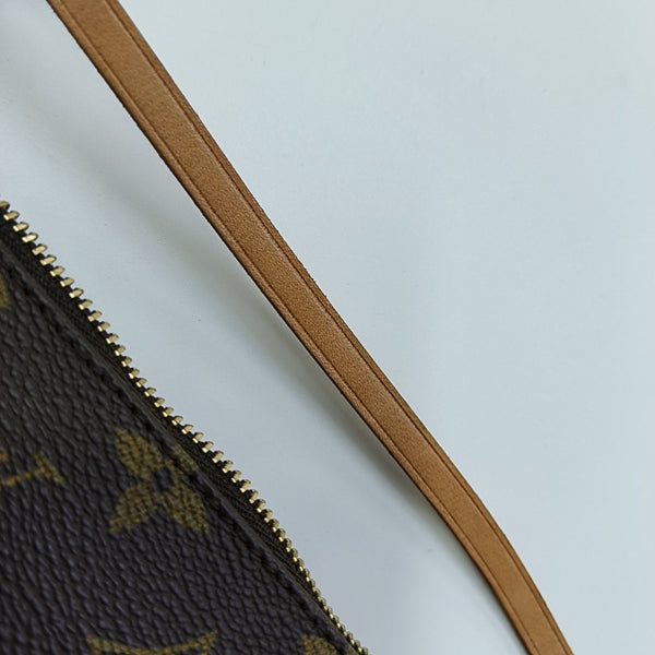 ACCESSOIRES Monogram Coated Canvas Brown