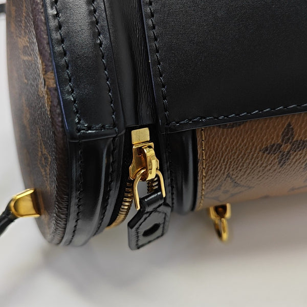 CANNES PM Monogram Coated Canvas Brown