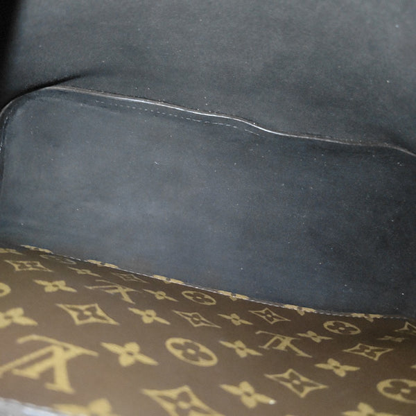 NÉONOÉ MM Monogram Coated Canvas Brown