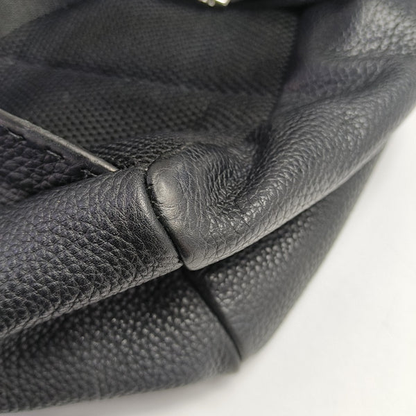 No Words Calfskin Black