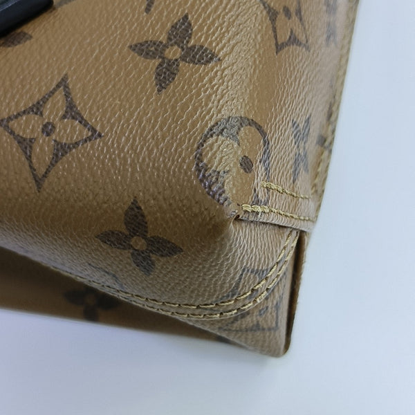 ATLANTIS PM Monogram Coated Canvas Brown