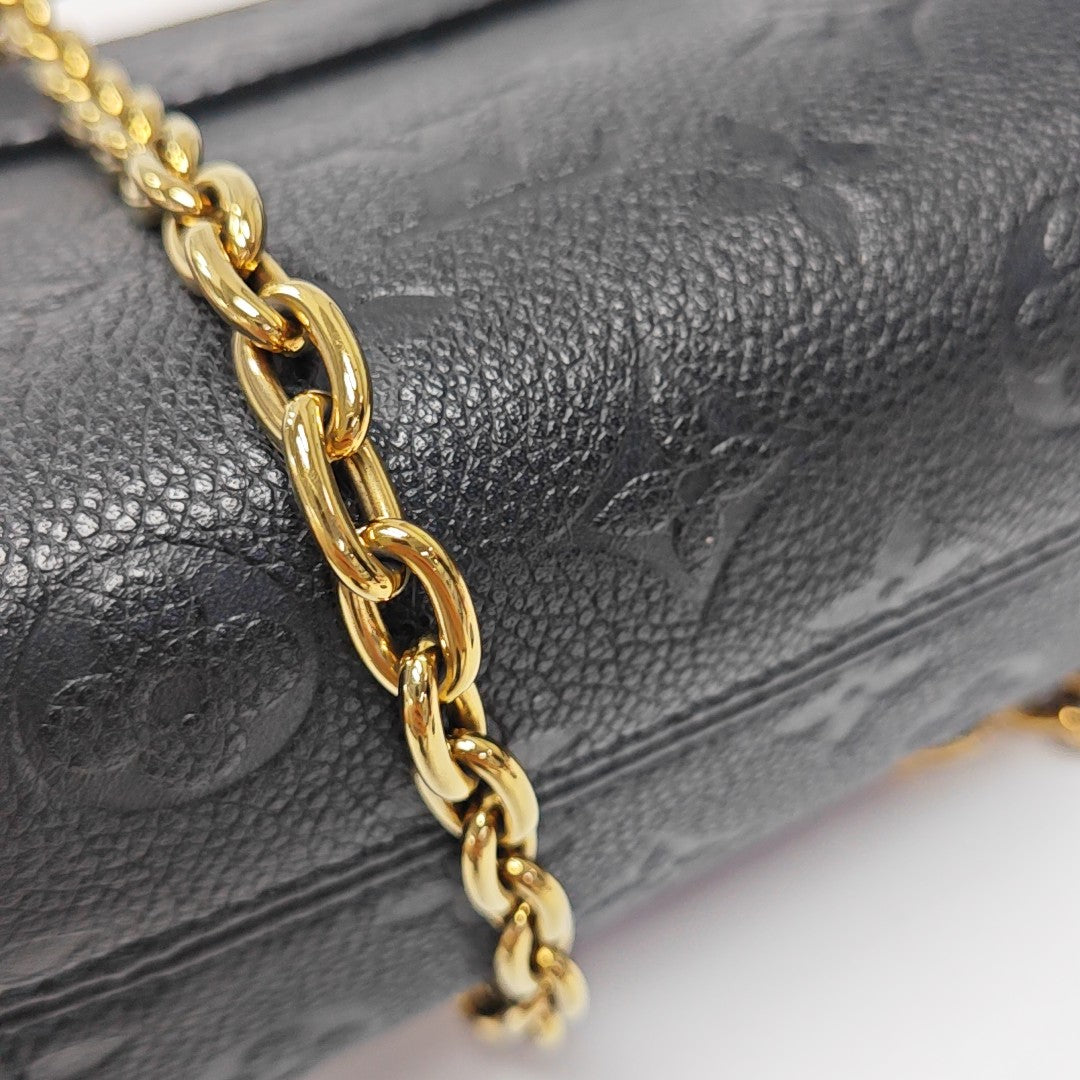 VAVIN BB Monogram Calfskin Black