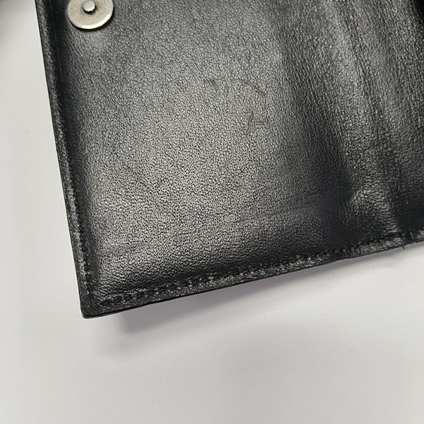 Sharp Calfskin Black