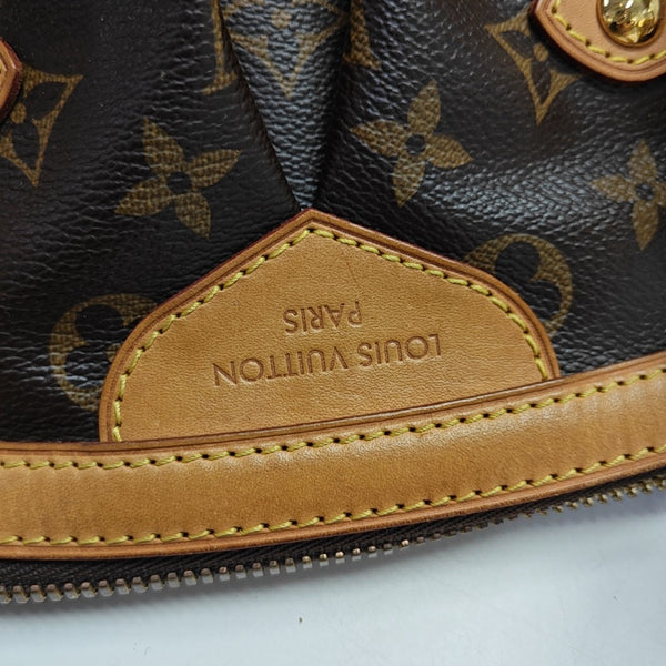 TIVOLI GM Monogram Coated Canvas Brown