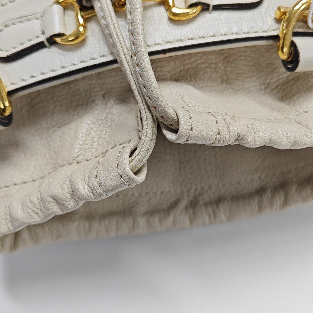Horsebit 1955 Small Calfskin White