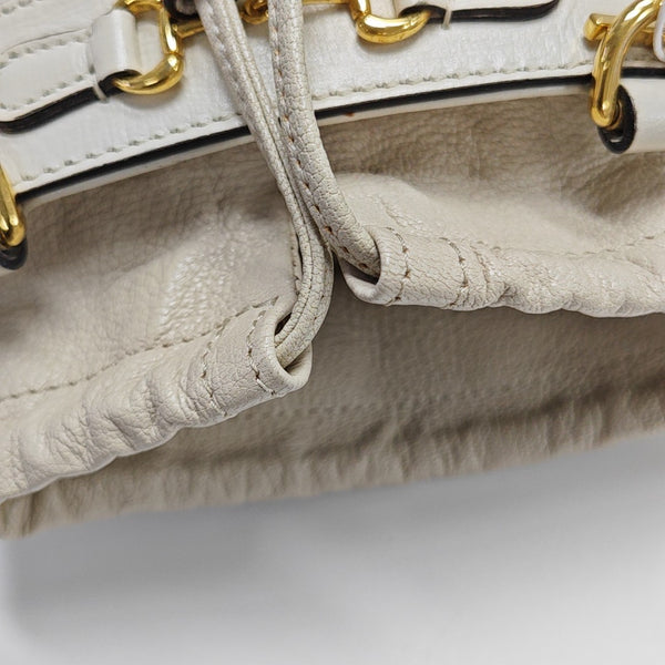 Horsebit 1955 Small Calfskin White