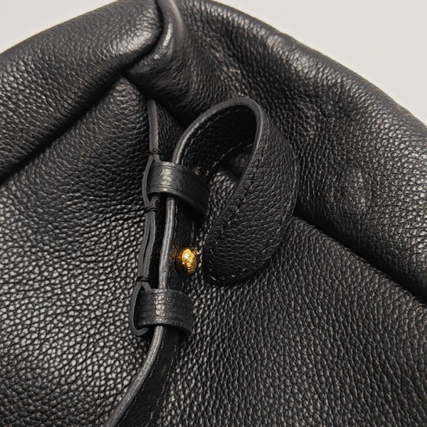 SORBONNE Monogram Calfskin Black