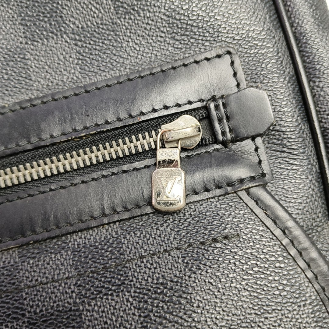 DANIEL Damier Graphite Coated Canvas Gray