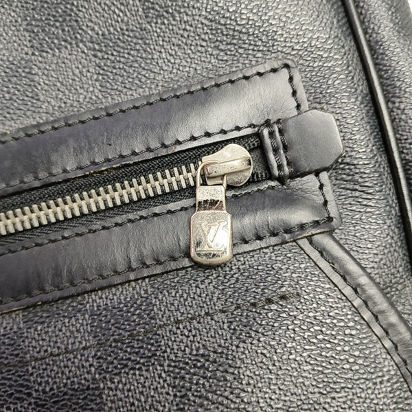 DANIEL Damier Graphite Coated Canvas Gray