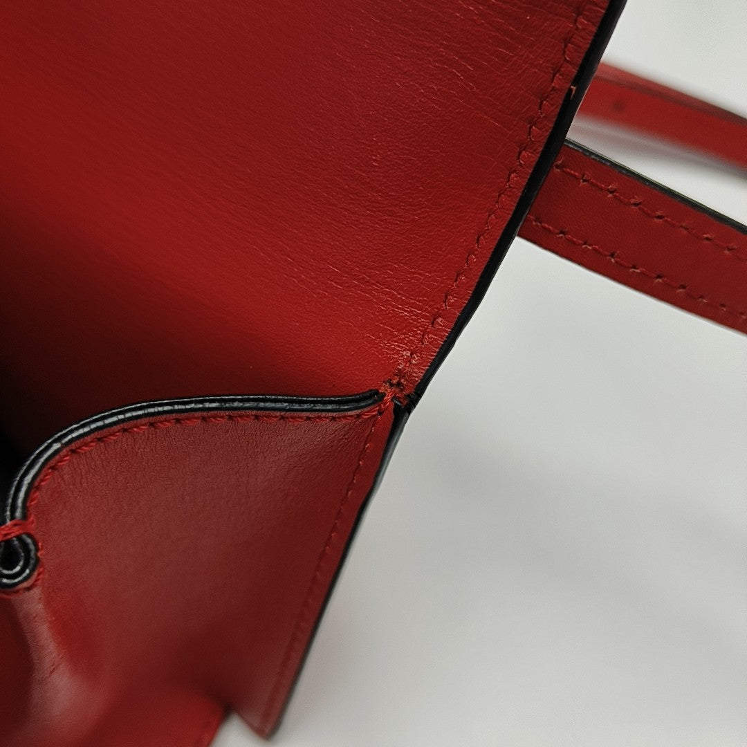 Barcelona Calfskin Red