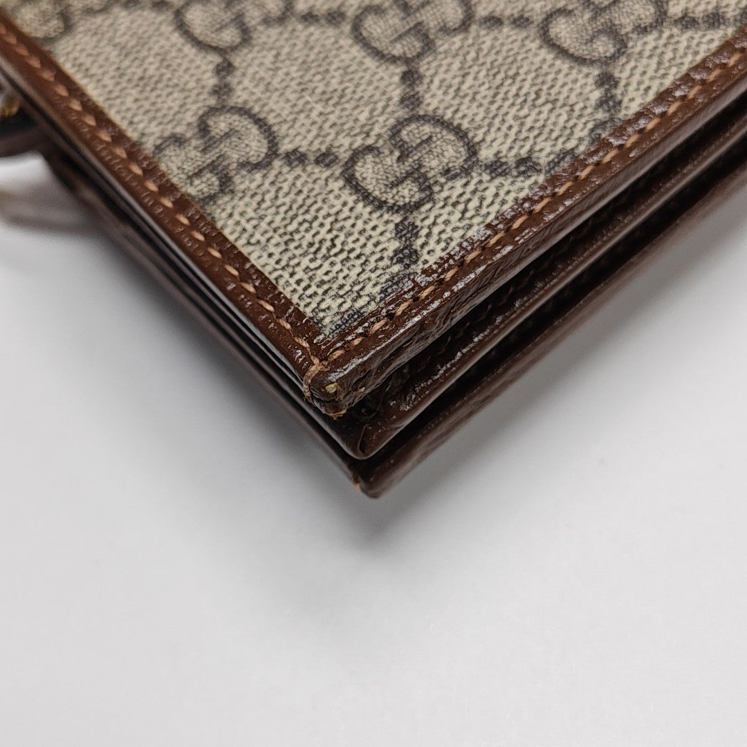 Horsebit 1955 Mini Monogram Coated Canvas Beige