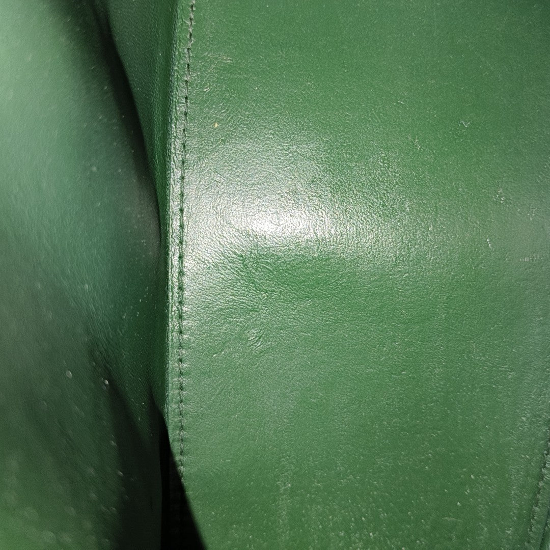 Hourglass S Calfskin Green