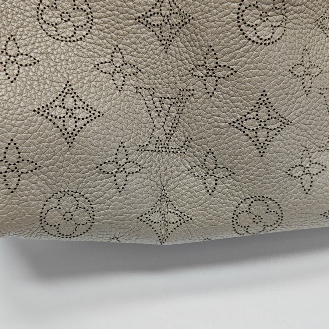 BELLA Monogram Calfskin Gray