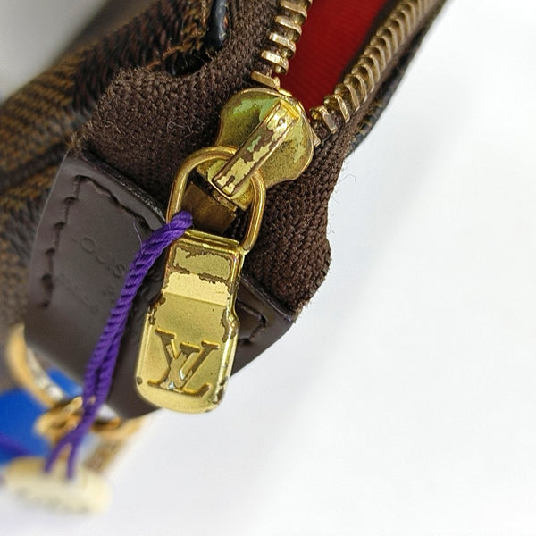 ACCESSOIRES Mini Coated Canvas Brown