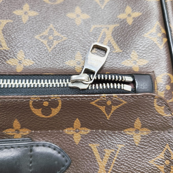 VINTAGE BEAUBOURG Monogram Coated Canvas Brown