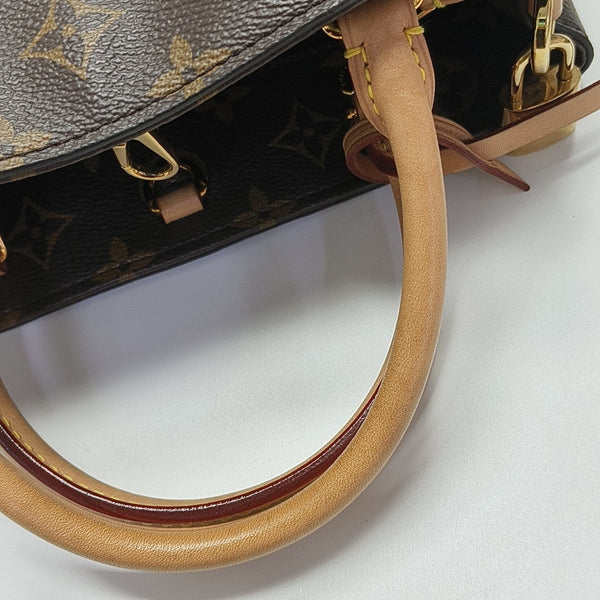 MONTAIGNE Monogram Coated Canvas Brown