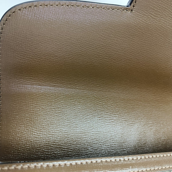 Horsebit 1955 Medium Monogram Coated Canvas Beige