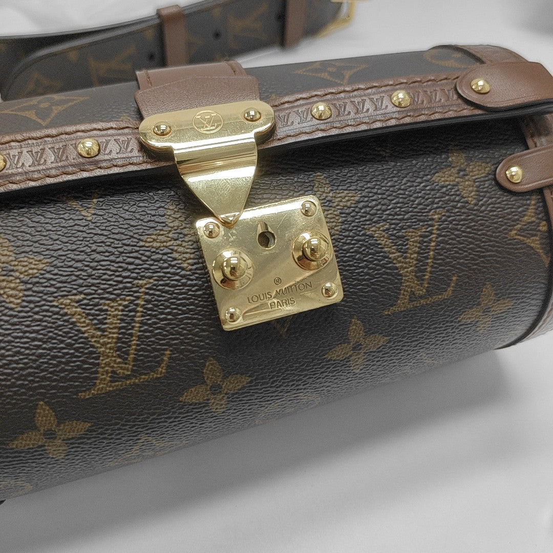 PAPILLON 19 Monogram Coated Canvas Brown