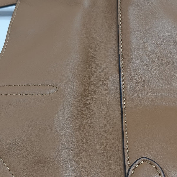 Flip Large Calfskin Brown