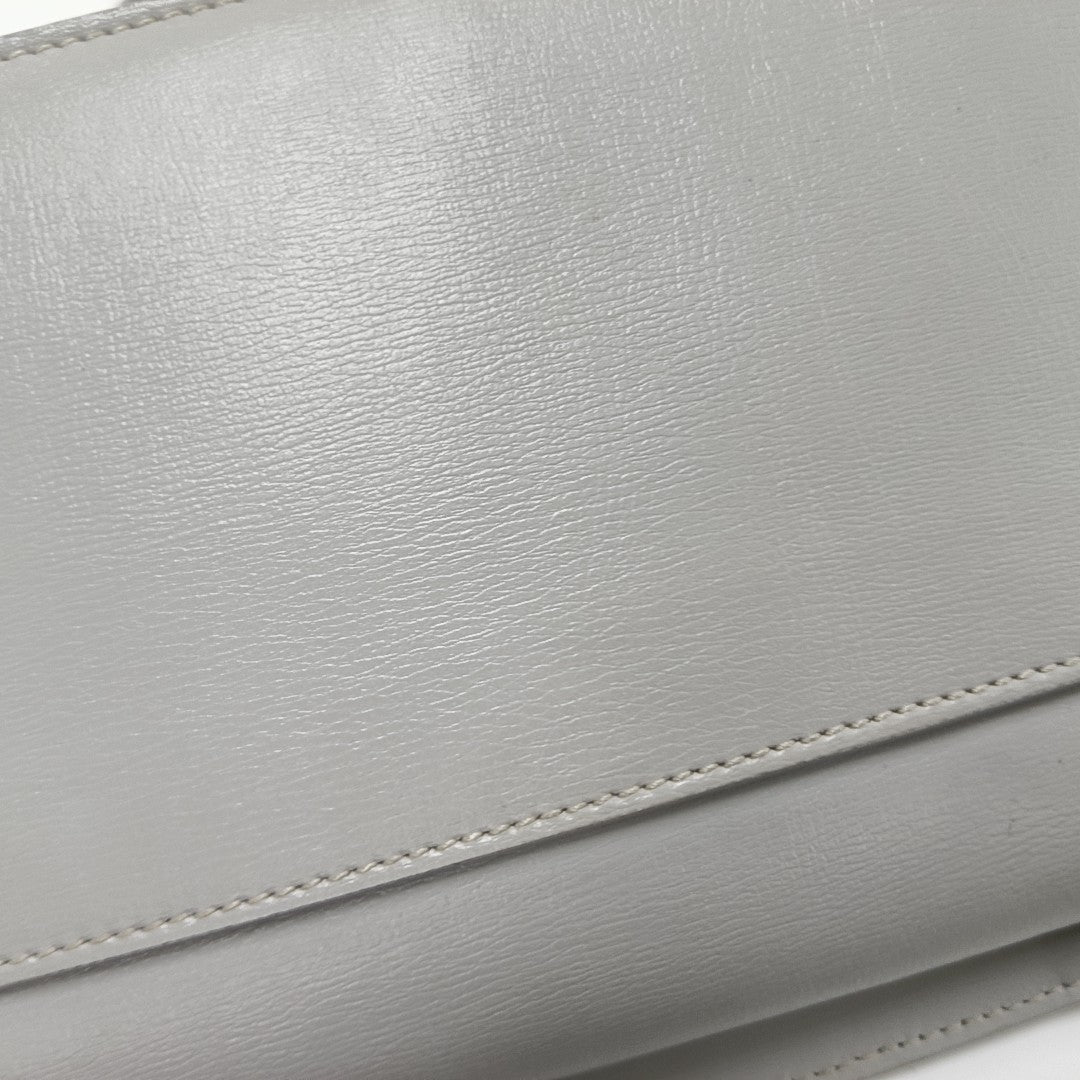 SUNSET Small Calfskin Gray