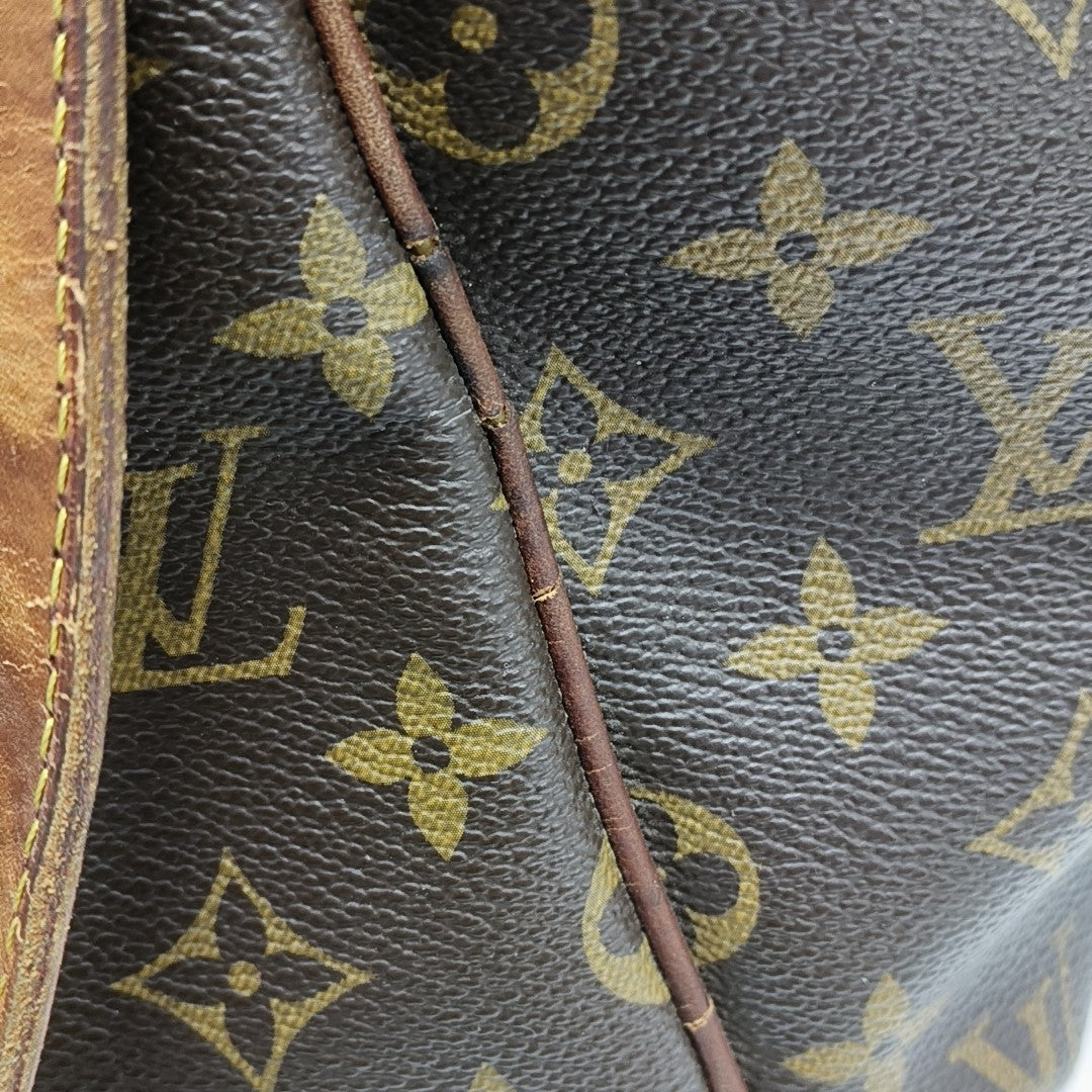 TOTALLY MM Monogram Coated Canvas Brown