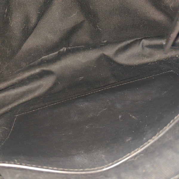 NIKI Medium Chevron Calfskin Black