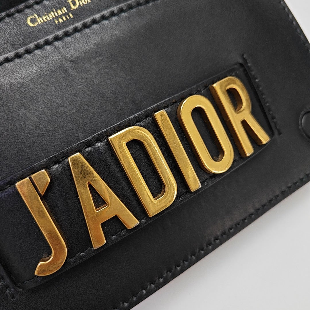 J'adior Calfskin Black
