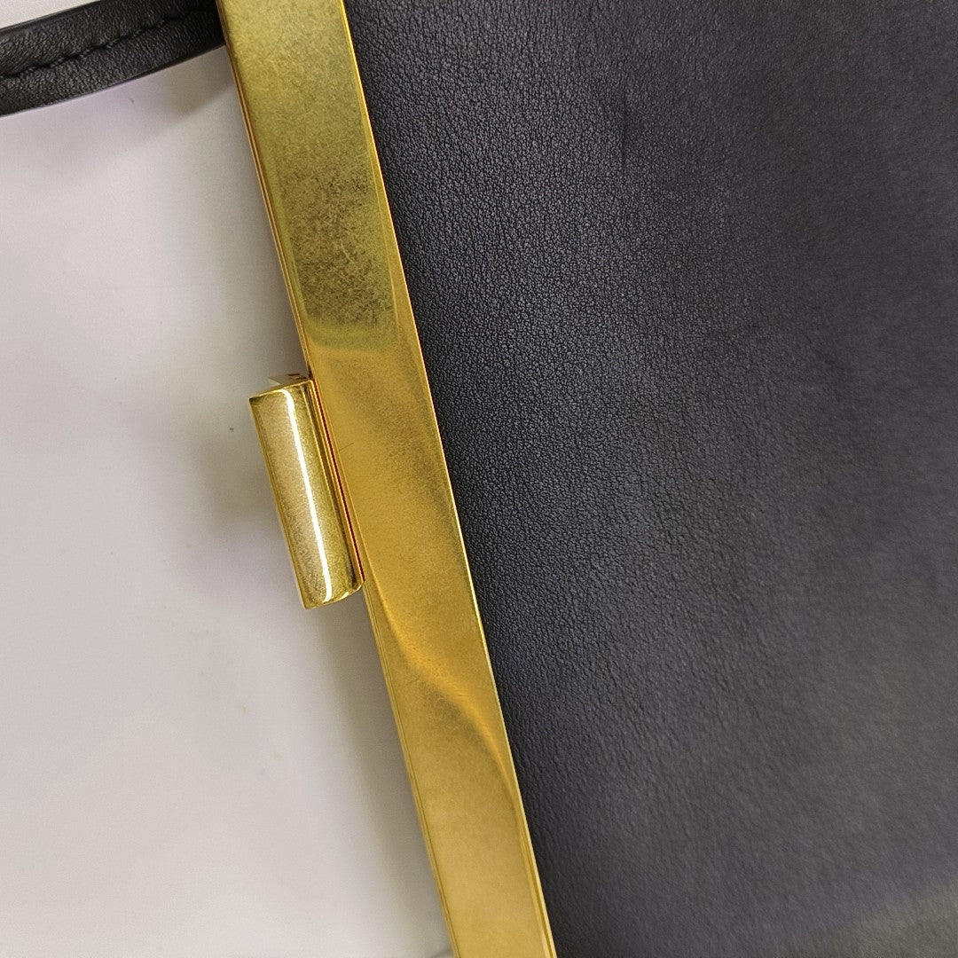 CLASP Mini Calfskin Black