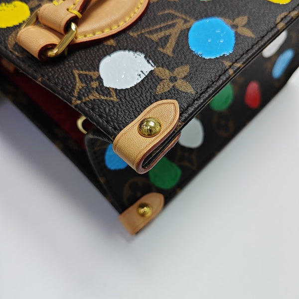 ONTHEGO PM Monogram Coated Canvas Brown
