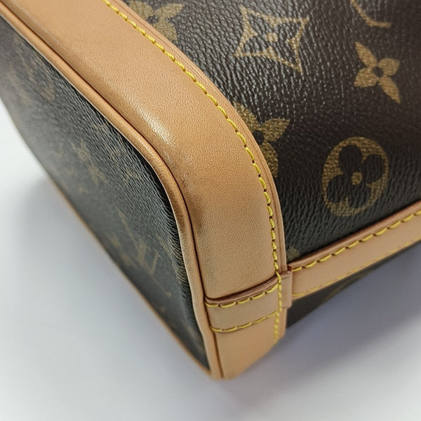 NOÉ Nano Monogram Coated Canvas Brown